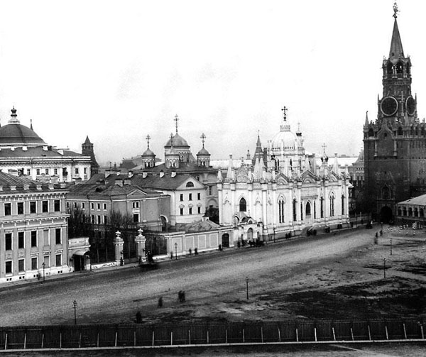 Вознесенский собор в Московском Кремле. Храм св.великомученицы Екатерины